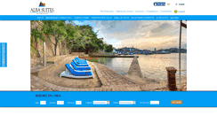 Desktop Screenshot of albasuites.com.mx